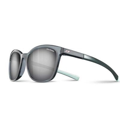 Julbo | Spark - Translucent Shiny Gray / Mint with Spectron 3 Polarized lens