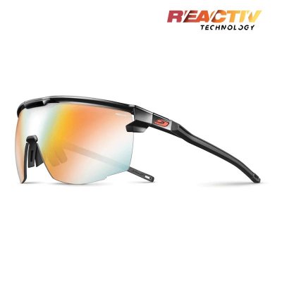 Julbo | Ultimate - Black / Red with REACTIV 1-3 Light Amplifier lens