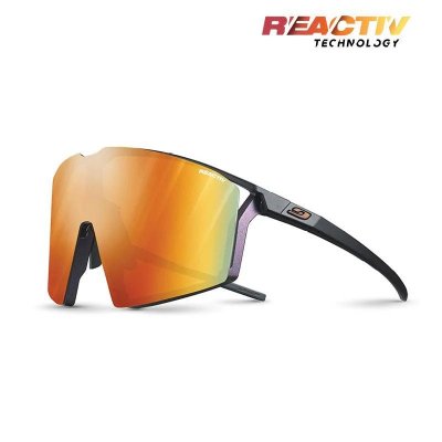 Julbo | Edge - Matte Black / Blue with REACTIV 1-3 Light Amplifier lens