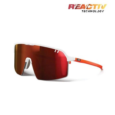 Julbo | Intensity - White / Orange with REACTIV 0-3 High Contrast lens