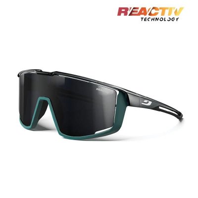 Julbo | Fury - Black / Matte Green with REACTIV 0-3 lens