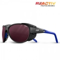Julbo | Explorer 2.0 - Black / Blue with REACTIV 0-4 High Contrast Lens