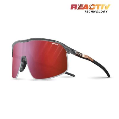 Julbo | Density - Translucent Black / Copper with REACTIV 0-3 High Contrast lens