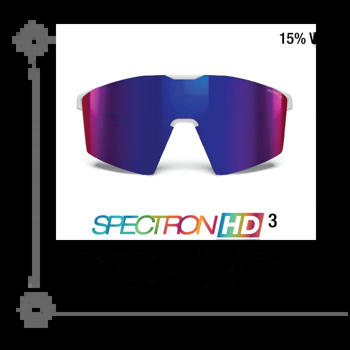 Julbo | Edge - White / Blue with Spectron 3 HD lens
