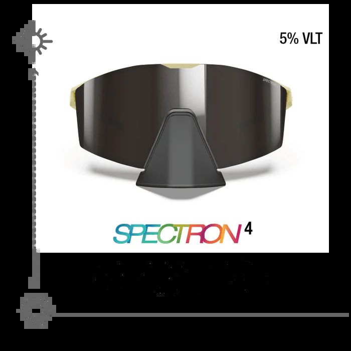 Julbo | Edge Cover - Light Brown / Dark Brown with Spectron 4 lens