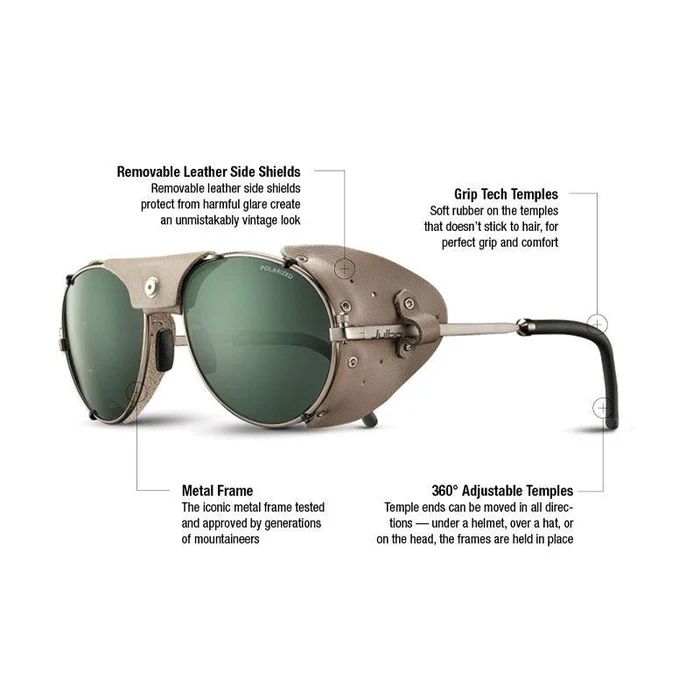 Julbo | Cham - Copper / Natural leather with Spectron 3 Polarized lens