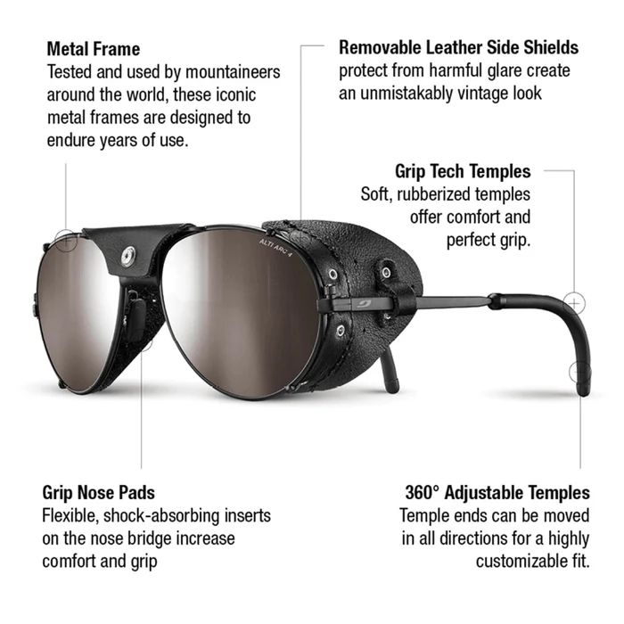 Julbo | Cham - Black / Black with Alti Arc 4 lens