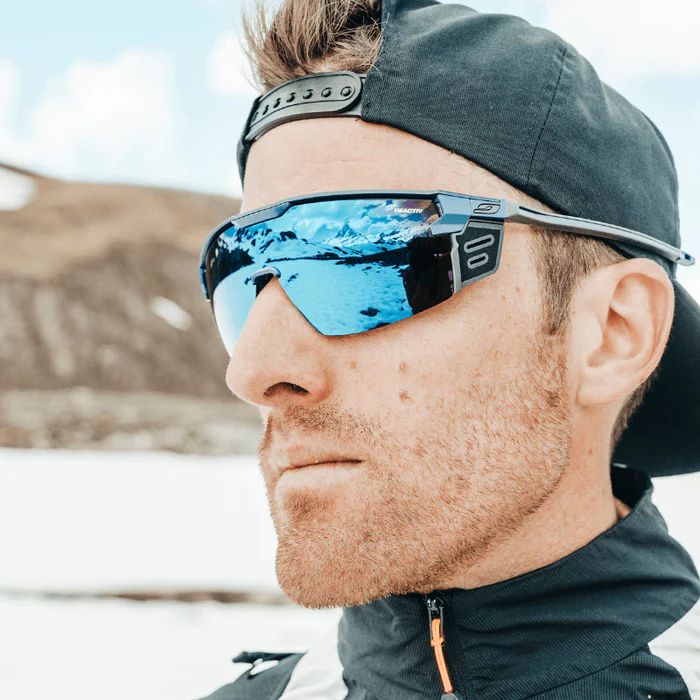 Julbo | Ultimate Cover - Black / Fluorescent Orange Matte with Spectron 4 lens
