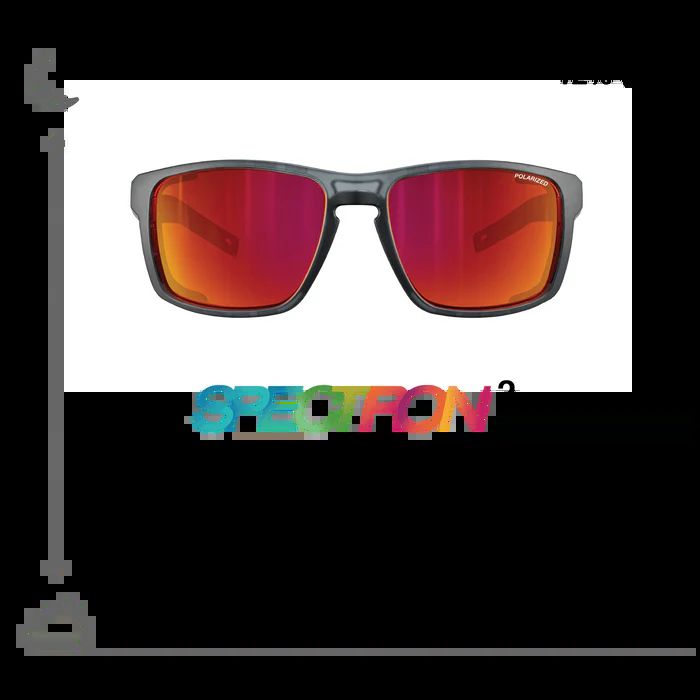 Julbo | Shield - Black Transluscent / Black with Spectron 3 Polarized Lens